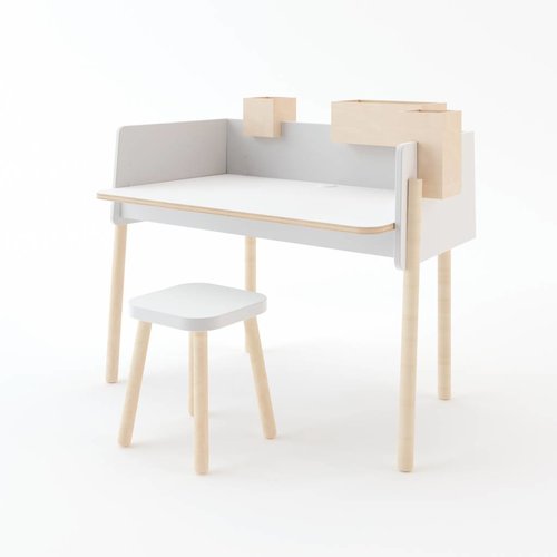 Oeuf Writing desk Brooklyn white-birch