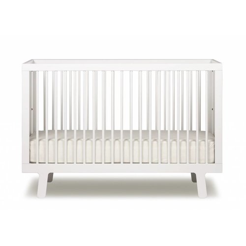 Oeuf Babybett Sparrow weiß 70 x 140 cm