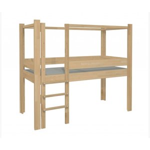WOOKIDS destyle mitwachsendes Hochbett Buche Natur