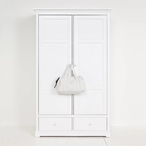 Oliver Furniture Seaside Classic wardrobe 2 doors white