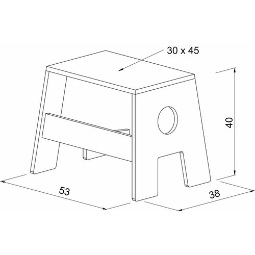 Collect Furniture Kindertisch Stoolesk und Stool