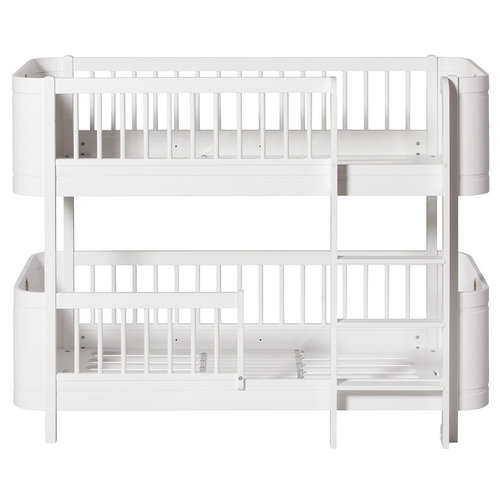 Oliver Furniture Wood Mini+ low loft bed white