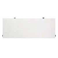 Arbeitsplatte für das Hochbett weiß