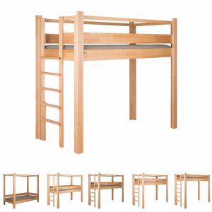 WOOKIDS destyle mitwachsendes Hochbett 5 in 1
