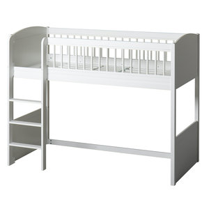 Oliver Furniture Seaside Lille+ low loft bed white