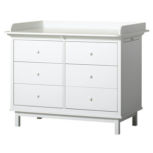 Oliver Furniture Seaside Nursery dresser with 6 drawers