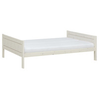 Bett ohne Rückenteil 140  x 200 cm whitewash
