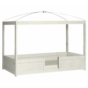 LIFETIME KIDSROOMS 4 in 1 Bed canopy whitewash