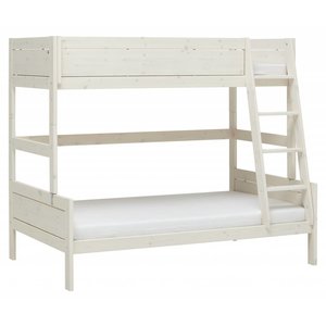 LIFETIME KIDSROOMS Bunk bed Family 90/120 x 200 whitewash