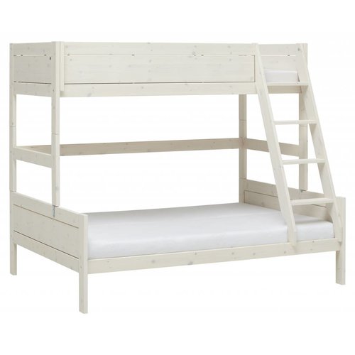 LIFETIME KIDSROOMS Bunk bed Family 90/140 x 200 in whitewash