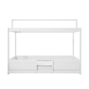 LIFETIME KIDSROOMS 4 in 1 bed for fabric roof white