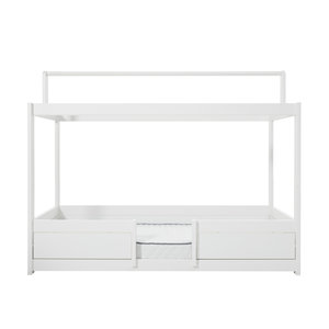 LIFETIME KIDSROOMS 4 in 1 bed for fabric roof whitewash LIFETIME KIDSROOMS 4 in 1 bed for fabric roof whitewash