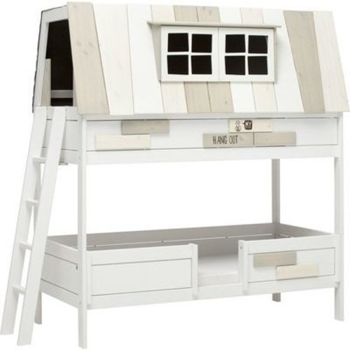 LIFETIME KIDSROOMS Hangout bunk bed in white