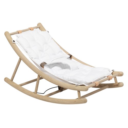 Oliver Furniture Wood Baby- und Kleinkindwippe Eiche/weiß