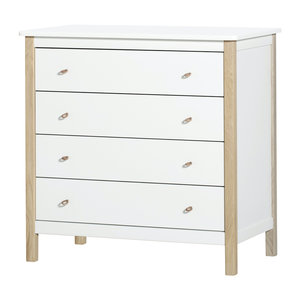 Oliver Furniture Wood dresser, white-oak