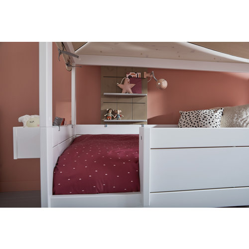 LIFETIME KIDSROOMS Base cottage bed "The Hideout" white