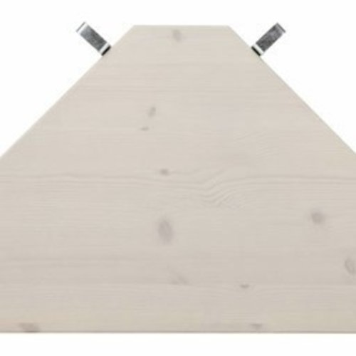 LIFETIME KIDSROOMS Hochbett mit Treppe in whitewash