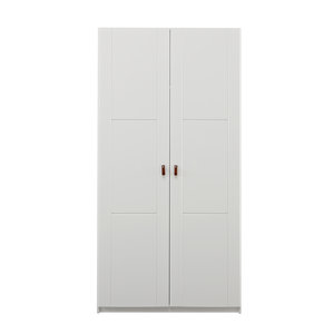 LIFETIME KIDSROOMS Closet 100 cm with 2 doors white