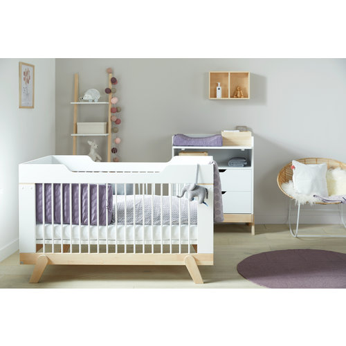 LIFETIME KIDSROOMS Baby crib incl. junior bed