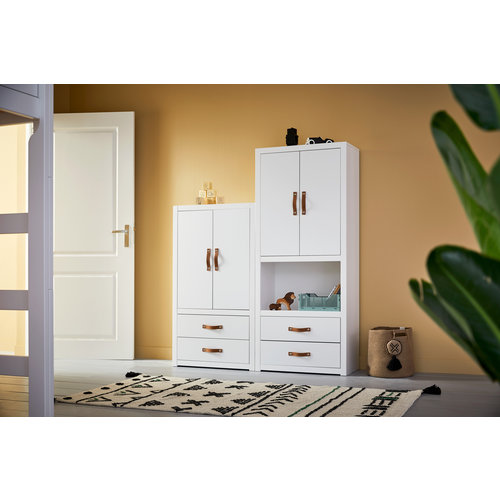 LIFETIME KIDSROOMS Regal 3 Fächer, whitewash