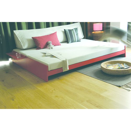 Richard Lampert Stacking bed Lönneberga birch multiplex red