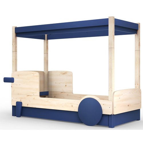 MATHY BY BOLS Canopy bed Discovery Montessori with drawer