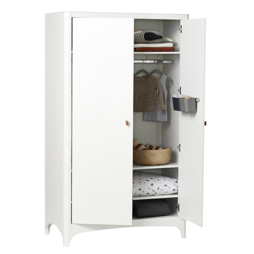 Leander classic wardrobe white