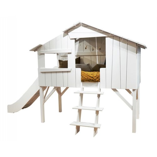 MATHY BY BOLS Tree house single bed with slide