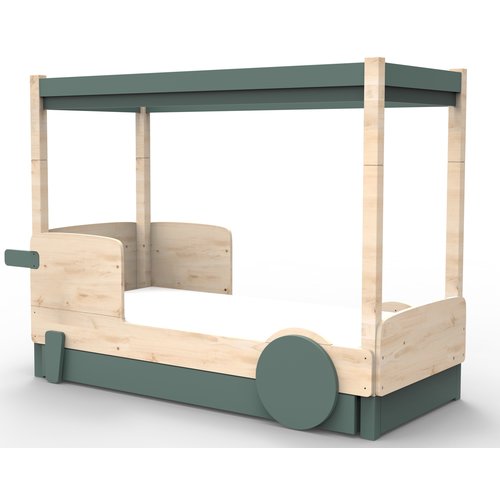 MATHY BY BOLS Canopy bed Discovery Montessori with drawer