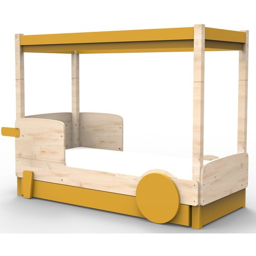 MATHY BY BOLS Canopy bed Discovery Montessori with drawer