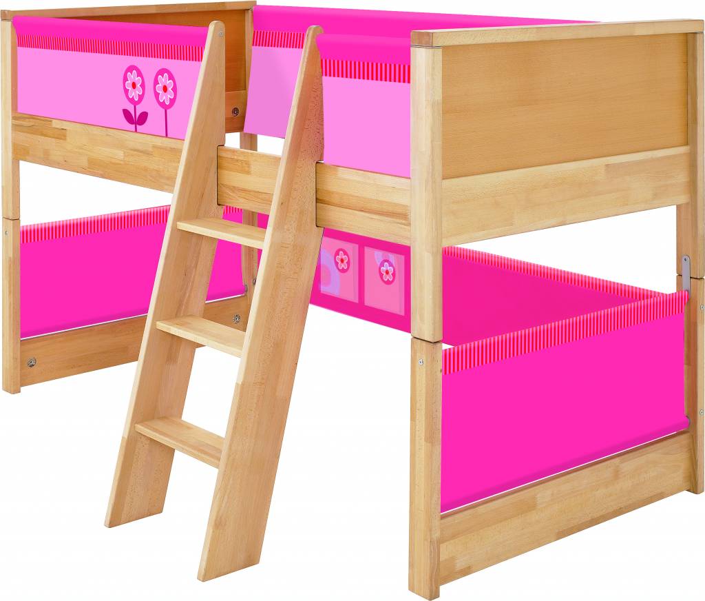 Haba Matti Aufrüstsatz Spielbett Stoffverkleidung natur