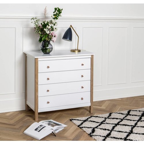 Oliver Furniture Wood dresser, white-oak