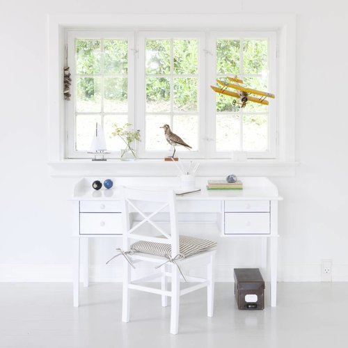 Oliver Furniture Seaside office table white