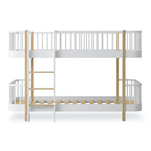 Oliver Furniture Wood Original low bunk white-oak