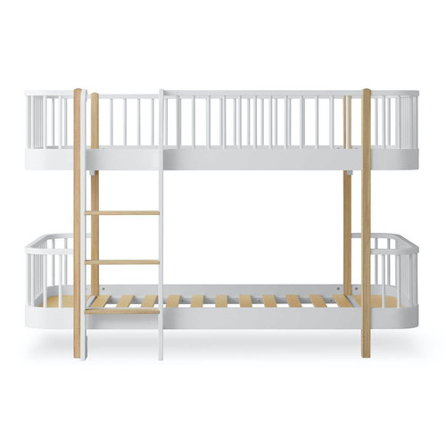 Oliver Furniture  Wood Original low bunk white-oak