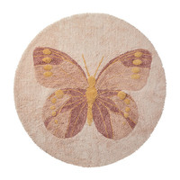 Round carpet Butterflies