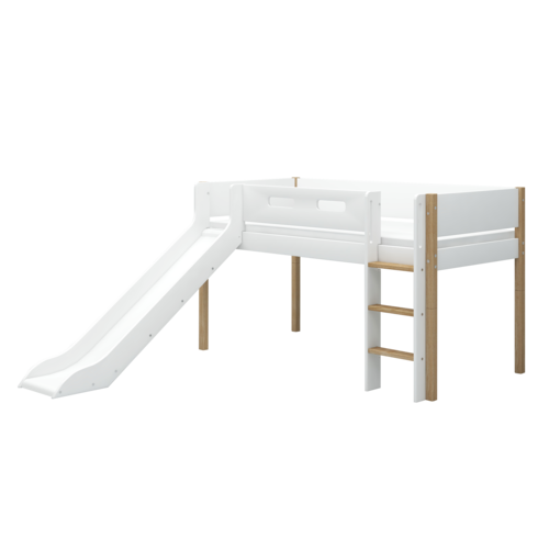 FLEXA Half Height Bed NOR straight ladder with slide