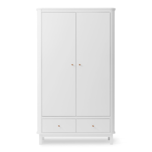 Oliver Furniture Wood wardrobe 2 doors white