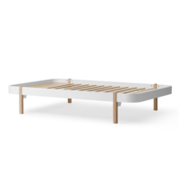 Wood Original Lounger 120 x 200 cm white-oak