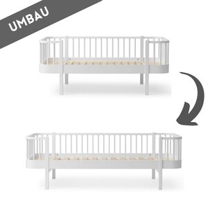 Oliver Furniture Umbau Junior Bettsofa zum Bettsofa Wood weiß