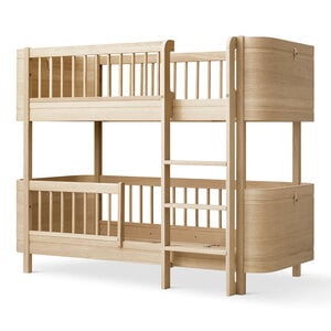 Oliver Furniture Wood Mini+ low loft bunk bed oak