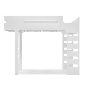 Rafa-kids F Hochbett - Weiß laminiert