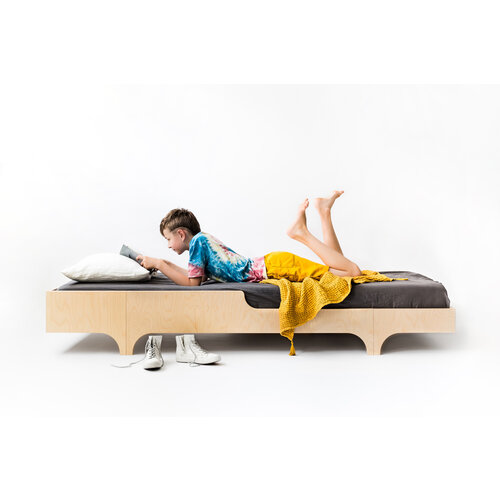 Rafa-kids A120 Jugendbett 125 x 205 cm - Natur