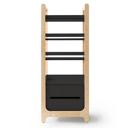 Rafa-kids H Bookcase -black