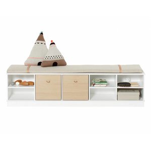 Oliver Furniture Wood Shelving unit horizontal 5x1