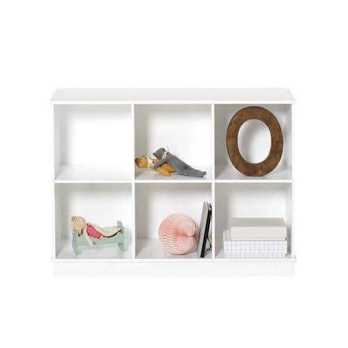 Oliver Furniture Wood shelving unit horizontal 3x2