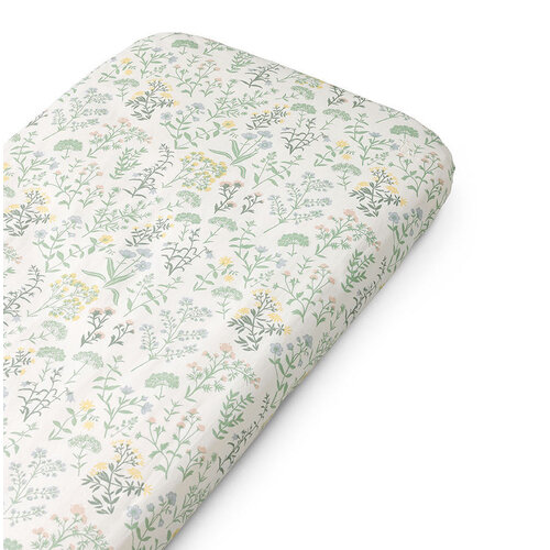 DEAR APRIL Fitted sheet Co-sleeper  Summer Flowers 42 x 82