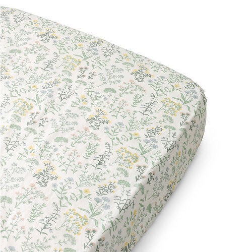 DEAR APRIL Fitted sheet Lille+ Junior Summer Flowers 68 x 168