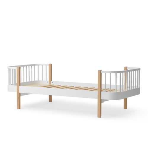 Oliver Furniture Single bed Wood Original, white-oak