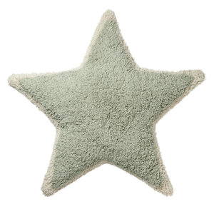 LIFETIME KIDSROOMS Formkissen Star - Sage blue